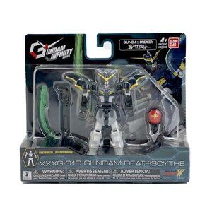 Bandai Gundam Infinity Deathscythe Action Figure | XXXG-0-1D Gundam | 4.5 Inches